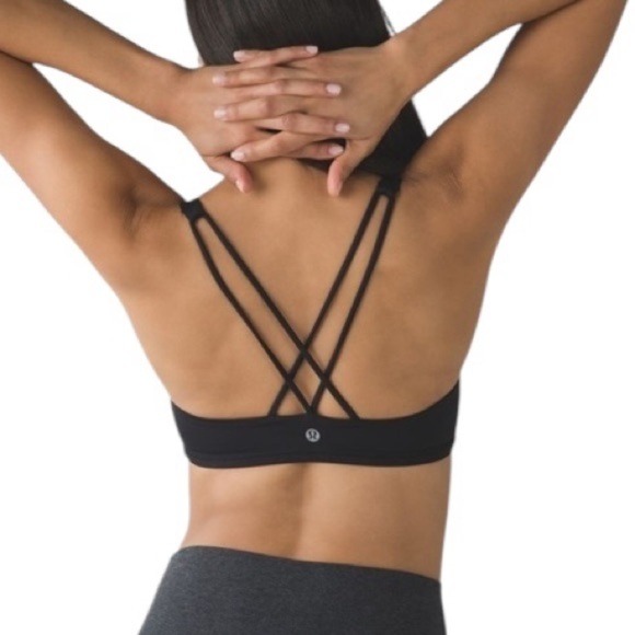 Lululemon Free To Be Athletic Sports Bra Black Size 8 - Picture 10 of 10